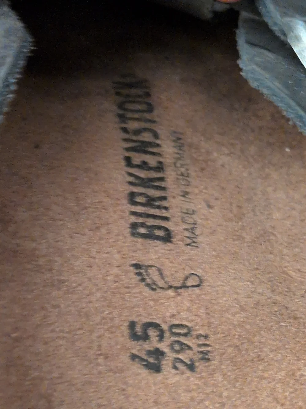 Birkenstock Black Nubuck Slip-On Clogs with Buckle New With No Box